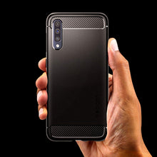 Carica l'immagine nel visualizzatore di Gallery, Spigen Rugged Armor per Samsung Galaxy A50 Cover, TPU Design in Fibra di... - Ilgrandebazar