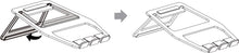 Carica l'immagine nel visualizzatore di Gallery, AmazonBasics - Supporto richiudibile in alluminio per PC 15", Argento - Ilgrandebazar