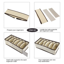 Carica l'immagine nel visualizzatore di Gallery, Armadio divisori pieghevole Storage box cassetto Beige - Ilgrandebazar
