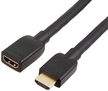 Carica l'immagine nel visualizzatore di Gallery, AmazonBasics - Cavo prolunga HDMI ad alta velocità, maschio/femmina, 1,8... - Ilgrandebazar
