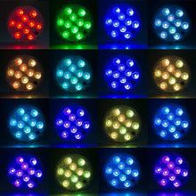 Carica l'immagine nel visualizzatore di Gallery, LED Sommergibili Con Telecomando 4 Pezzi,Luce 4 paquets - Ilgrandebazar