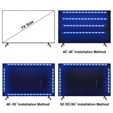 Carica l'immagine nel visualizzatore di Gallery, LED TV Retroilluminazione, OMERIL 2.2m 4 pezzi: 2*0.5m + 2* 0.6m, Multicolore - Ilgrandebazar