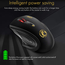 Carica l'immagine nel visualizzatore di Gallery, Mouse Senza Fili - iAmotus Wireless 2.4G con Ricevitore USB, 3 Livelli... - Ilgrandebazar