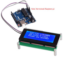 Carica l'immagine nel visualizzatore di Gallery, Quimat Display LCD, IIC / I2C / TWI Modulo LCD 2004/20 x 4, 5V... - Ilgrandebazar