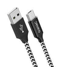 Carica l'immagine nel visualizzatore di Gallery, GIANAC Cavo Micro USB,[5 Pezzi:0.25m 0.5m,1m,2m,3m] Nylon USB USB... - Ilgrandebazar