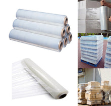 Carica l'immagine nel visualizzatore di Gallery, Set di rotoli pellicola per pallet, 400 mm Pack of 4, Clear / Transparent - Ilgrandebazar