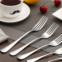 Carica l'immagine nel visualizzatore di Gallery, QUCHER 7.2" Forchette da Tavolo in Inox, Forchette, Cena 12 Pezzi - Ilgrandebazar