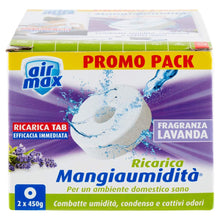 Carica l'immagine nel visualizzatore di Gallery, Air Max Ricarica Tab Assorbiumidità Lavanda 2x450gr