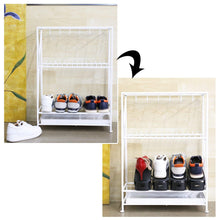 Carica l'immagine nel visualizzatore di Gallery, FEMOR Portascarpe,Organizer Scarpe,Salvaspazio Regolabili da uni, Nero - Ilgrandebazar