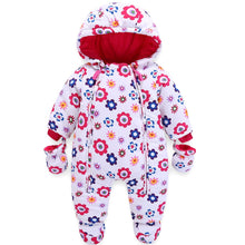 Carica l'immagine nel visualizzatore di Gallery, Bambino Tute da neve con Guanti e Scarpe Ragazze Inverno Pagliaccetto con... - Ilgrandebazar