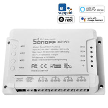 Carica l'immagine nel visualizzatore di Gallery, 4CH Pro R2 WiFi Interruttore Intelligente Wireless 4 Gang PRO - Ilgrandebazar