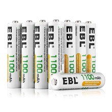 Carica l'immagine nel visualizzatore di Gallery, EBL AAA Batterie Ricaricabili Ad Alta Capacità,Pile AAA*8, EB-81222-IT - Ilgrandebazar