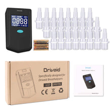 Carica l'immagine nel visualizzatore di Gallery, Drivaid Etilometro Portatile Digitale, Professionale Alcool Test Com... - Ilgrandebazar