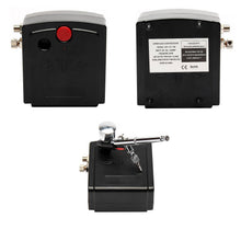Carica l'immagine nel visualizzatore di Gallery, FOBUY 100-250V Compressore d'Aria per Aerografo Kit, Gravity Doppio Azione... - Ilgrandebazar