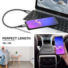 Carica l'immagine nel visualizzatore di Gallery, Cavo USB Tipo C, RAVIAD [2Pezzi, 2m] Nylon C di Ricarica Rapida e... - Ilgrandebazar