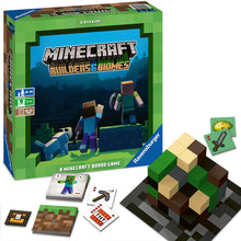 Carica l'immagine nel visualizzatore di Gallery, Ravensburger Minecraft Builders &amp; Biomes Gioco da Tavolo, per 2-4 Giocatori, Età Consigliata 10+, Multicolore Single