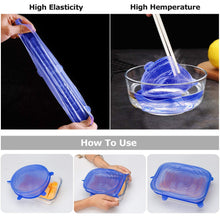 Carica l'immagine nel visualizzatore di Gallery, PAMIYO Coperchi in Silicone Stretch, 12 Pezzi di Diverse Dimensioni... - Ilgrandebazar