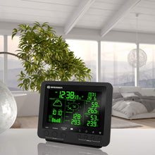 Carica l'immagine nel visualizzatore di Gallery, BRESSER 5-in-1 Centro Meteo Professionale con Display di 17 x 4 x 14 cm, nero - Ilgrandebazar