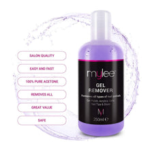 Carica l'immagine nel visualizzatore di Gallery, Mylee Gel Polish Remover 250ml, Solvente per Unghie Professionale, UV / LED.... - Ilgrandebazar