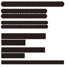 Carica l'immagine nel visualizzatore di Gallery, Navaris feltrini adesivi per mobili - set 215 sottosedie Scuro Marrone - Ilgrandebazar