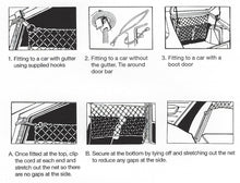 Carica l'immagine nel visualizzatore di Gallery, AutoCompanion - Rete di sicurezza per auto (barriera protezione per... - Ilgrandebazar