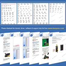 Carica l'immagine nel visualizzatore di Gallery, KeeYees SOP8 SOIC8 Test Clip per EEPROM 25CXX / + Programmatore - Ilgrandebazar