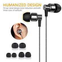 Carica l'immagine nel visualizzatore di Gallery, Gritin - Auricolari in-ear con microfono, isolamento del rumore, alta... - Ilgrandebazar