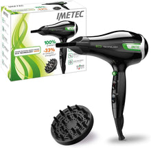 Carica l'immagine nel visualizzatore di Gallery, Imetec Eco SE1 SE9 1000 Asciugacapelli con Tecnologia Efficiency, 1400 W, 8...
