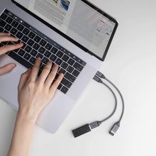 Carica l'immagine nel visualizzatore di Gallery, RAMPOW Adattatore USB C 3.0 [OTG - 2 Pezzi] Cavo Tipo C a A,... - Ilgrandebazar