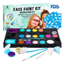 Carica l'immagine nel visualizzatore di Gallery, Truccabimbi Kit Trucco Viso Bambini Trucchi Carnevale Colori per... - Ilgrandebazar