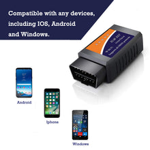 Carica l'immagine nel visualizzatore di Gallery, OUNDEAL OBD2 WiFi Auto Code Lettore, Diagnosi Scansione Strumento con 3000... - Ilgrandebazar