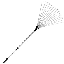 Carica l'immagine nel visualizzatore di Gallery, TABOR TOOLS J16E Rastrello Per Foglie Da Giardino Regolabile 80-160cm con...