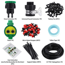 Carica l'immagine nel visualizzatore di Gallery, king do way 25M Kit per Irrigazione a Goccia con Timer Regolabile, Sistema... - Ilgrandebazar