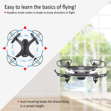 Carica l'immagine nel visualizzatore di Gallery, tech rc Mini Drone con HD Telecamera Due Batterie Funzione di... - Ilgrandebazar