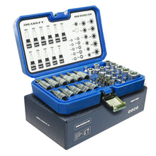 Carica l'immagine nel visualizzatore di Gallery, 34 pezzi. Set chiavi a bussola Torx | Dadi E4-E20 | T10-T60 |... - Ilgrandebazar