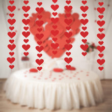 Carica l'immagine nel visualizzatore di Gallery, TUPARKA 2 Taglie 100 Pezzi San Valentino Cuore Ghirlanda Rosso Feltro Cuore... - Ilgrandebazar