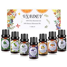 Carica l'immagine nel visualizzatore di Gallery, Oli Essenziali per Diffusori, Top 7 Aromaterapia Biologici... - Ilgrandebazar