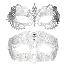 Carica l'immagine nel visualizzatore di Gallery, Maschera mascherata da coppia, corazzata Costumi veneziani Maschera... - Ilgrandebazar