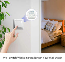 Carica l'immagine nel visualizzatore di Gallery, LoraTap Interruttore WiFi Alexa, Smart Timer Switch Funziona in Parallelo... - Ilgrandebazar