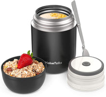 Carica l'immagine nel visualizzatore di Gallery, ValueTalks Thermos per Alimentari 450ML Vuoto Isolato Acciaio Inossidabile
