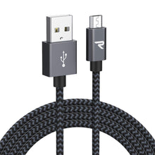 Carica l'immagine nel visualizzatore di Gallery, Cavo Micro USB [ 1M - 2Pezzi ] Rampow Trasferimento Dati e Ricarica Rapida,... - Ilgrandebazar