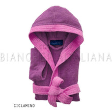 Carica l'immagine nel visualizzatore di Gallery, Caleffi 01853 - Accappatoio Young Spugna 100% Cotone 400 gr/mq - Ilgrandebazar