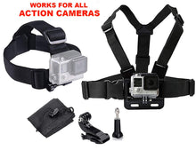 Carica l'immagine nel visualizzatore di Gallery, LONDON FAB Compatibile con GoPro e Tutte Le Action Cam, Imbracatura Action... - Ilgrandebazar