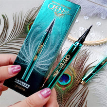 Carica l'immagine nel visualizzatore di Gallery, Eyeliner Peacock Waterproof Long Lasting Nero Liquid Eye Liner nero - Ilgrandebazar