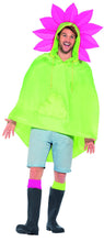 Carica l'immagine nel visualizzatore di Gallery, Smiffys Party Poncho Fiore, con sacco corda - Ilgrandebazar