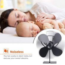 Carica l'immagine nel visualizzatore di Gallery, Albrillo Ventilatore Elettrico per Camino, a Comando Termico con... - Ilgrandebazar
