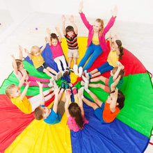 Carica l'immagine nel visualizzatore di Gallery, Comius Paracadute Ludico Arcobaleno da Gioco Diametro Set Festa per Bambini... - Ilgrandebazar