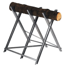 Carica l'immagine nel visualizzatore di Gallery, Einhell 4500067 Supporto per Legna, 80 cm, Grigio, Alluminio - Ilgrandebazar