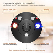 Carica l'immagine nel visualizzatore di Gallery, Montalatte Elettrico Riscaldatore per Monta latte caldo e freddo,Doppio Rivestimento Antiaderente,Montalatte Automatico con Bollitore,Perfetto per Cappuccino,Macchiato,Latte