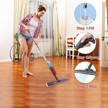 Carica l'immagine nel visualizzatore di Gallery, Fixget Lavapavimenti a Spruzzo, Microfibra Spray Mop con Spruzzatore Red - Ilgrandebazar